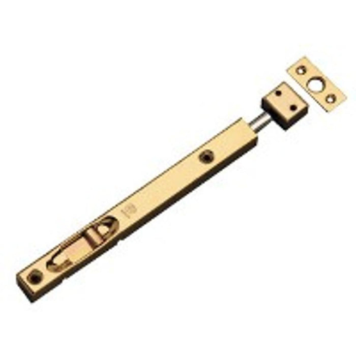 LATCH 110MM-BRASS 4 SCREWS