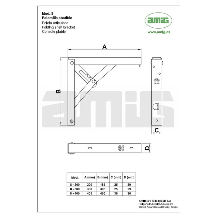 FOLDABLE CONSOLE 400X400