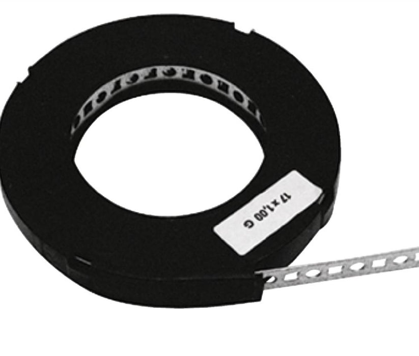 ASSEMBLY TAPE ZINC 17MM 10M