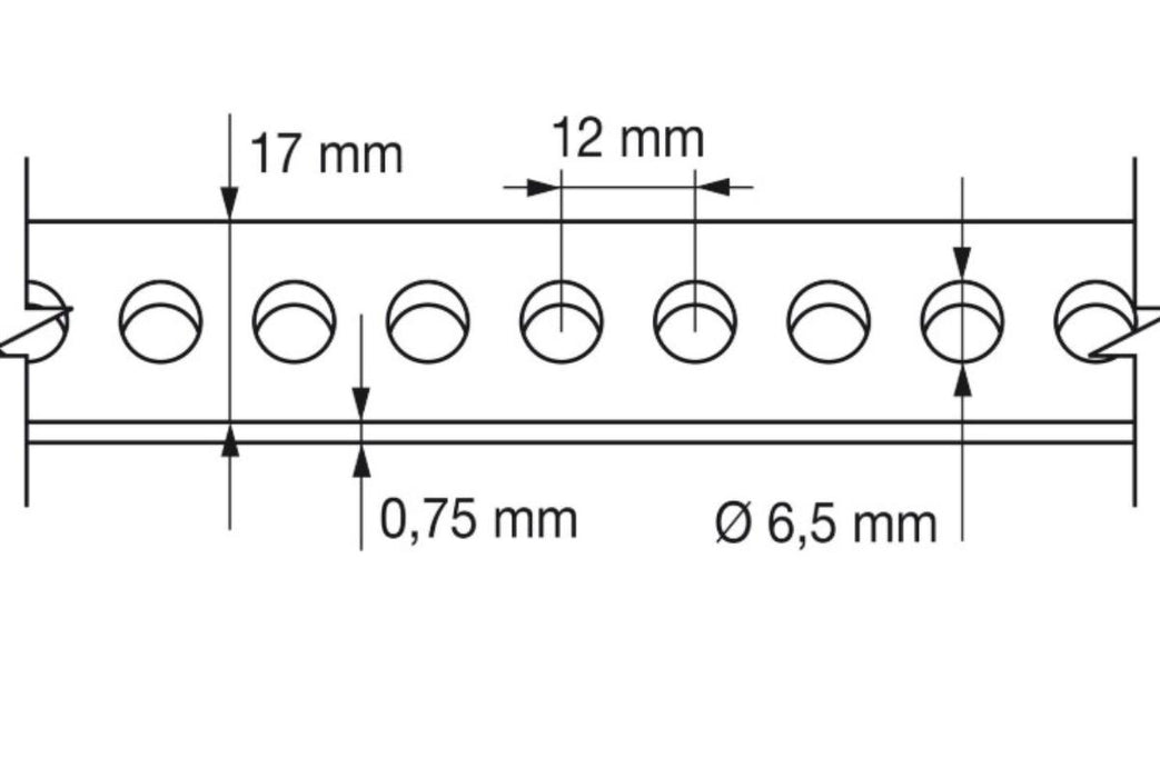 ASSEMBLY TAPE ZINC 17MM 10M