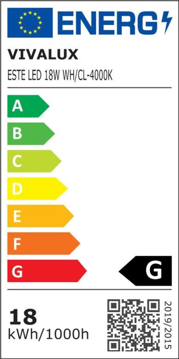 LED PANEL 18W IP20 4000K Ф240
