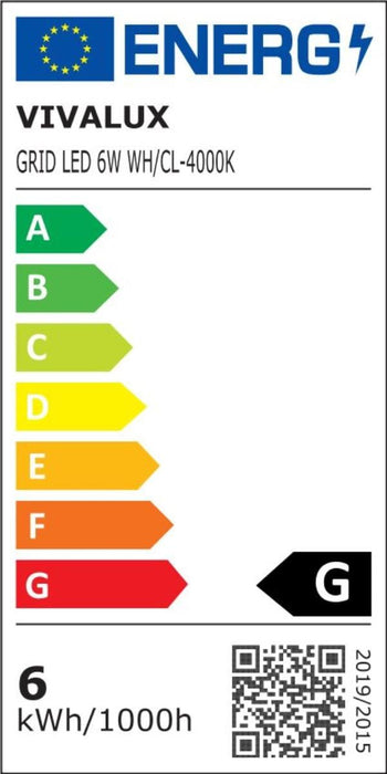 LED PANEL 6W IP20 4000K 110/110