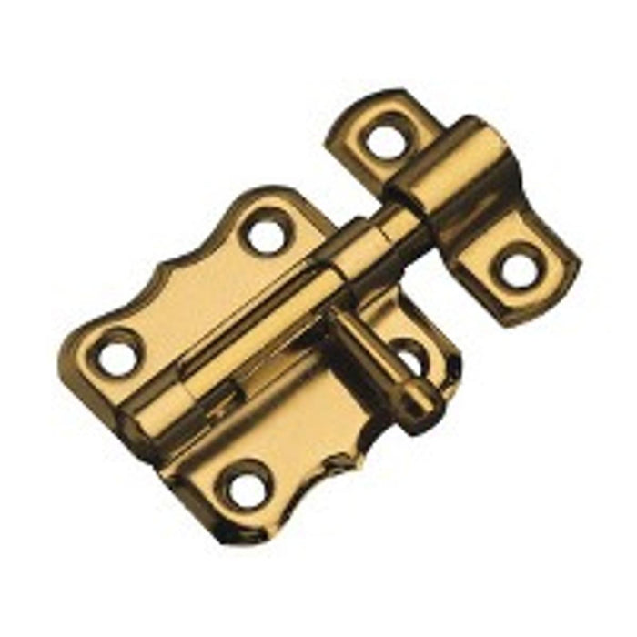 NICKEL LATCH 6 SCREWS 40MM