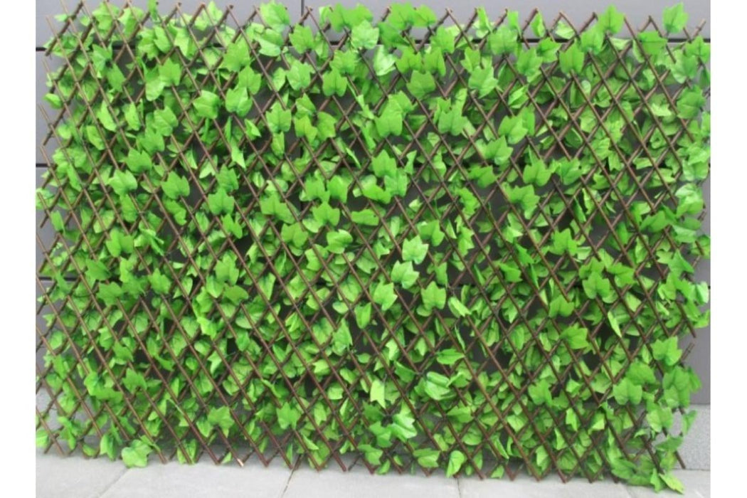 KNITTING IVY ACCORDION LIGHT GREEN 1X2M