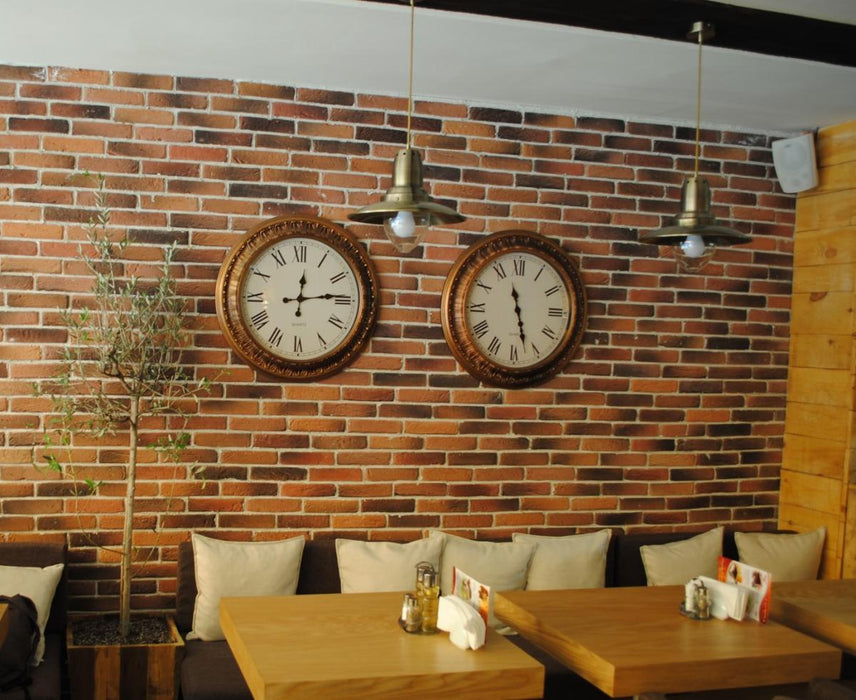 ANTIQUE ORANGE SMOKE BRICK 24 X 6 X 1.1