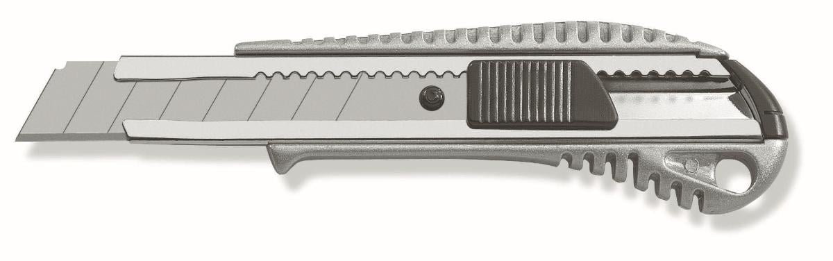 MODEL KNIFE 18MM ALUMINUM WITH COUNTER