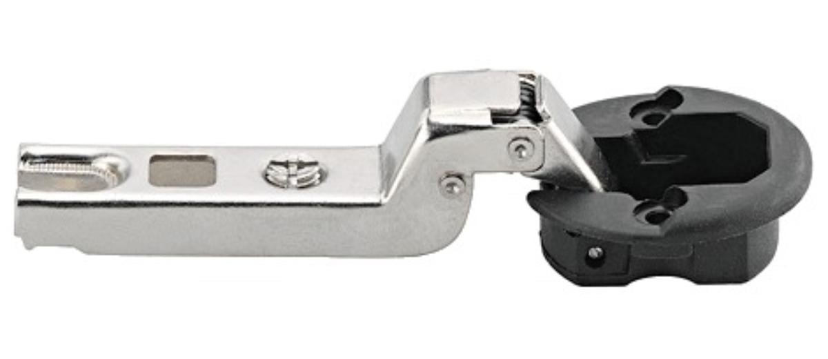 GLASS HINGE SEMI-COVERED EDGE HÄFELE