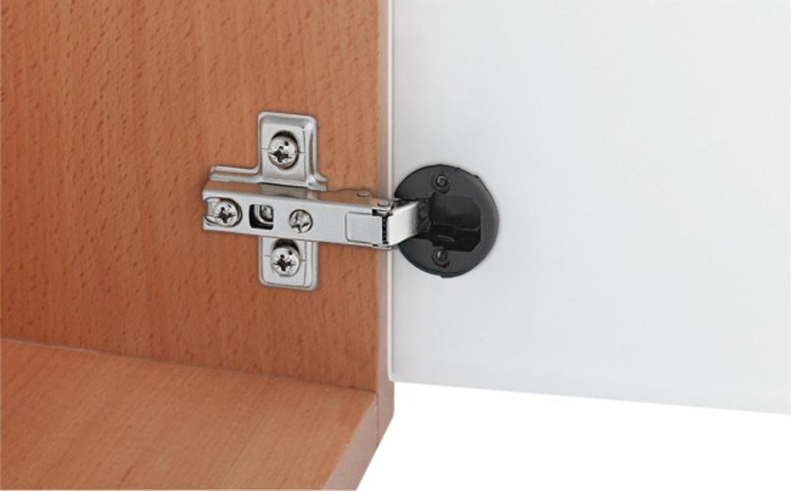 GLASS HINGE SEMI-COVERED EDGE HÄFELE