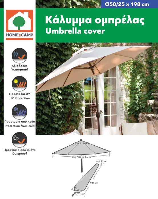 UMBRELLA COVER UP TO 3.5M