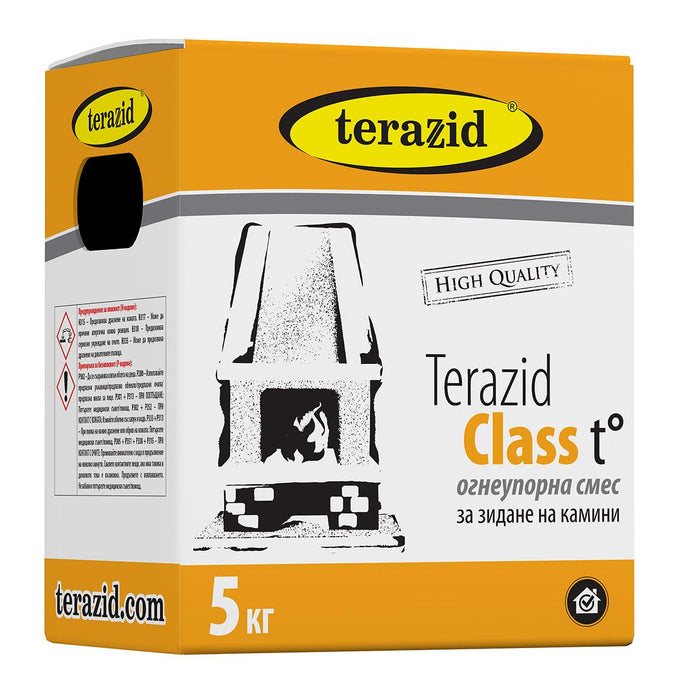 ADHESIVE FOR FIREPLACES TERAZID CLASS t 5KG