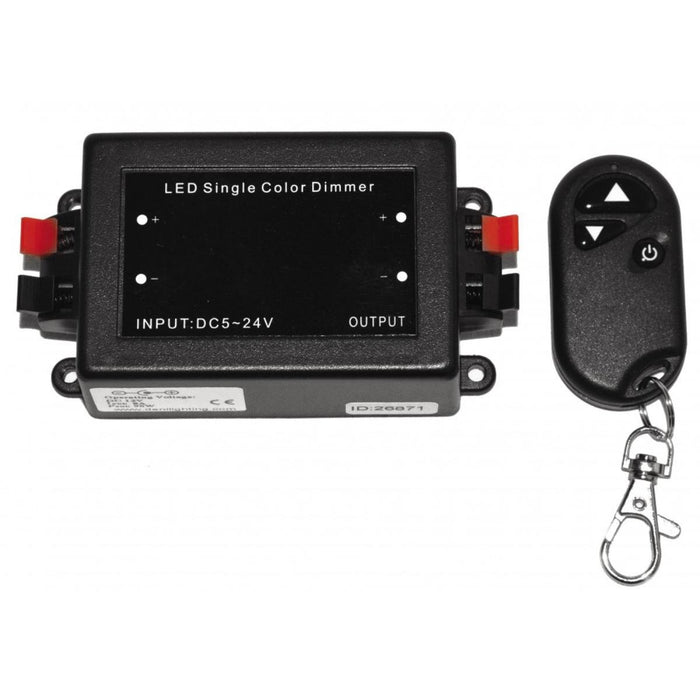 WIRELESS RADIO FREQUENCY DIMMER FOR SINGLE COLOR