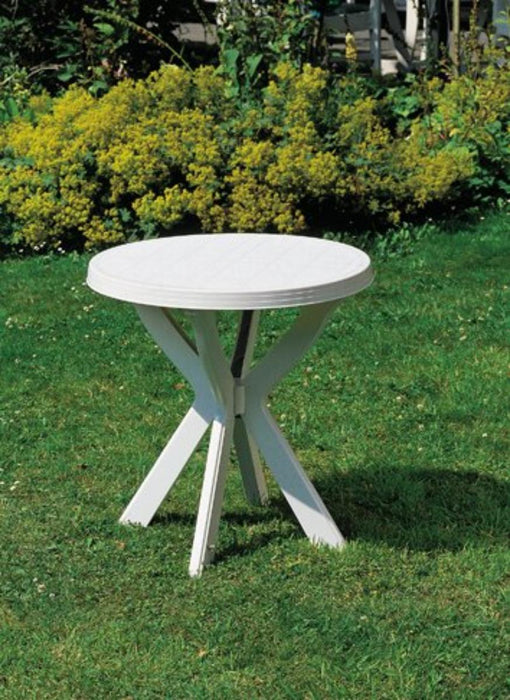 TABLE ROTONDO WHITE f70X72CM