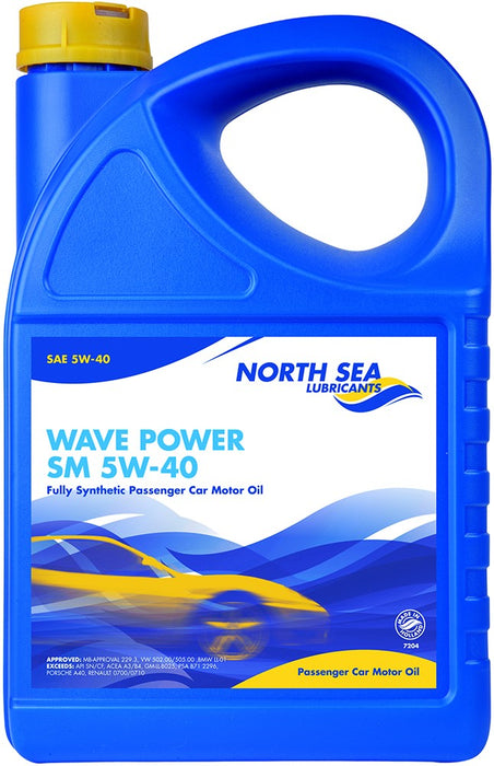 NORTH SEA WAVE POWER ADVANTAGE 5W-40 4L