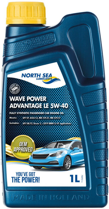 NORTH SEA WAVE POWER ADVANTAGE LE 5W-40 1L