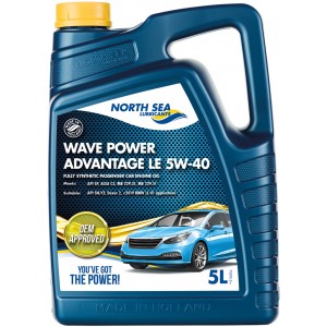 NORTH SEA WAVE POWER ADVANTAGE LE 5W-40 5L