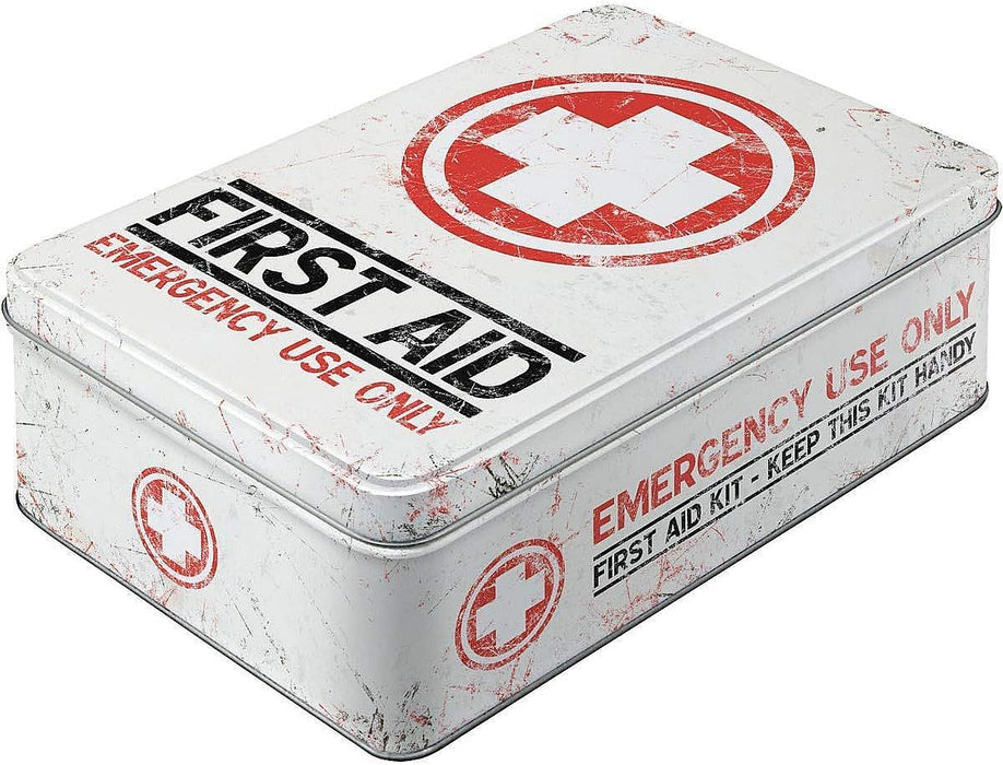 FLAT FIRST AID BOX