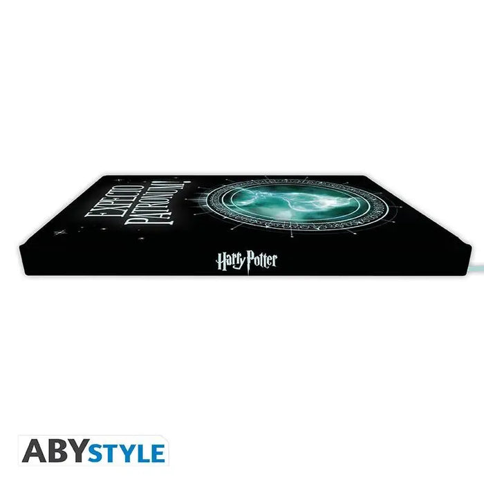 Notebook ABYSTYLE HARRY POTTER Premium Heat Change Patronus A5 - Дрехи и аксесоари<<<Геймърска периферия<<<ValiAPI