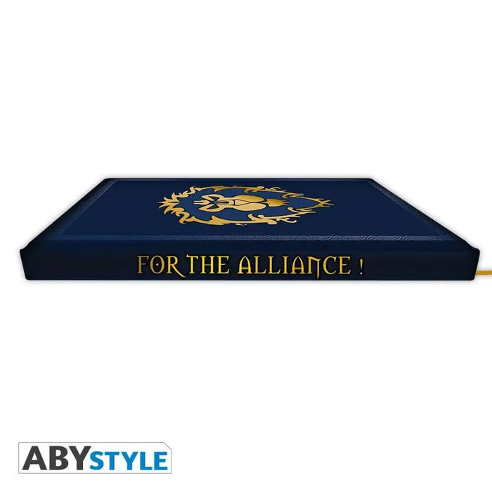 Notebook ABYSTYLE WORLD OF WARCRAFT Alliance A5 - Дрехи и аксесоари<<<Геймърска периферия<<<ValiAPI