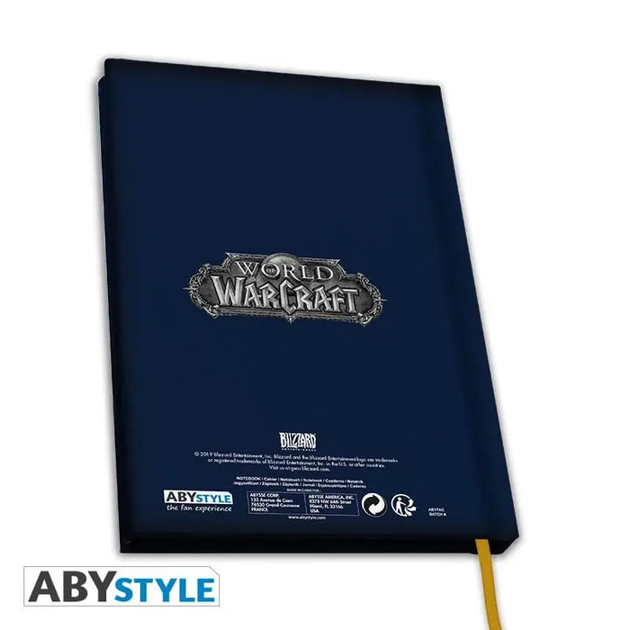 Notebook ABYSTYLE WORLD OF WARCRAFT Alliance A5 - Дрехи и аксесоари<<<Геймърска периферия<<<ValiAPI