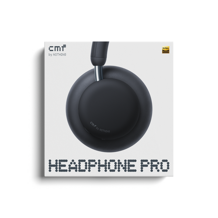 Headphones with microphone Nothing Phone CMF Headphone Pro by Nothing Dark Grey, Bluetooth, OVER-EAR