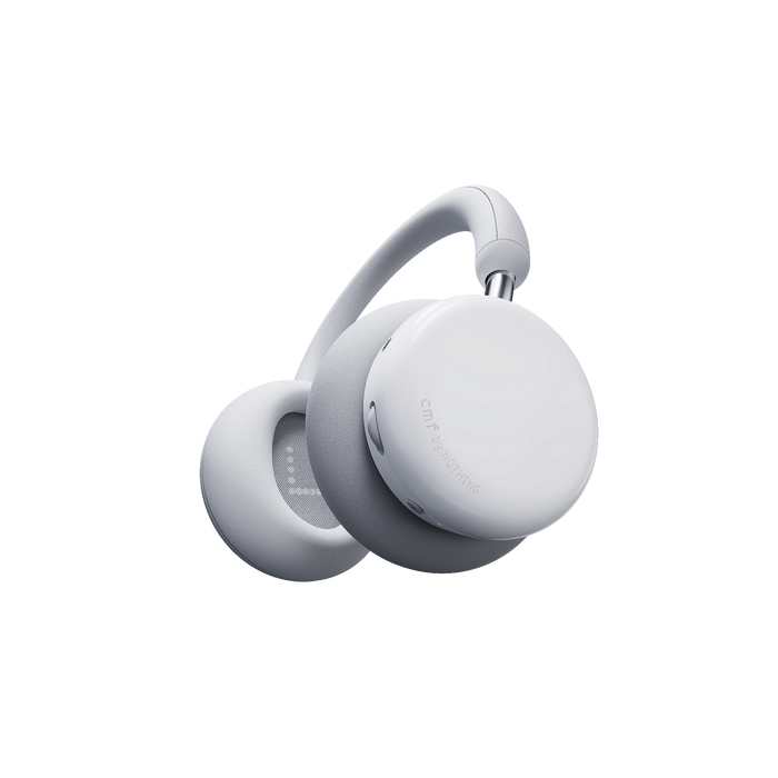 Headphones with microphone Nothing Phone CMF Headphone Pro by Nothing Light Grey, Bluetooth, OVER-EAR