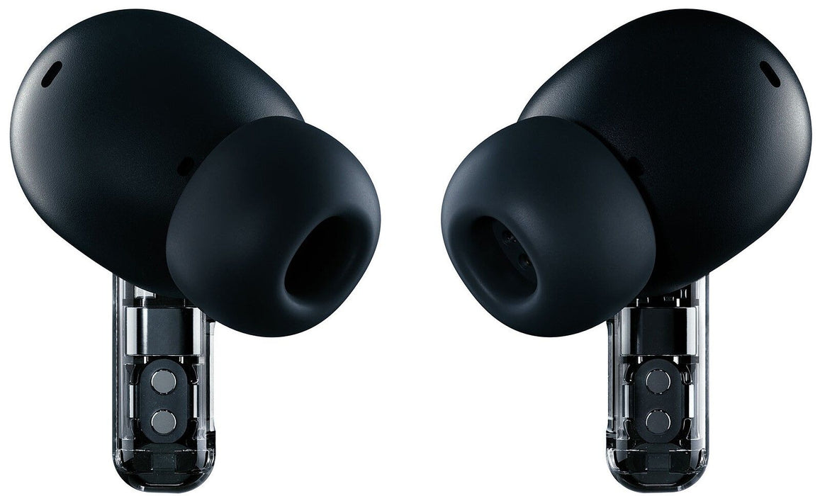 Headphones with Microphone Nothing A10600061 Black Transparent
