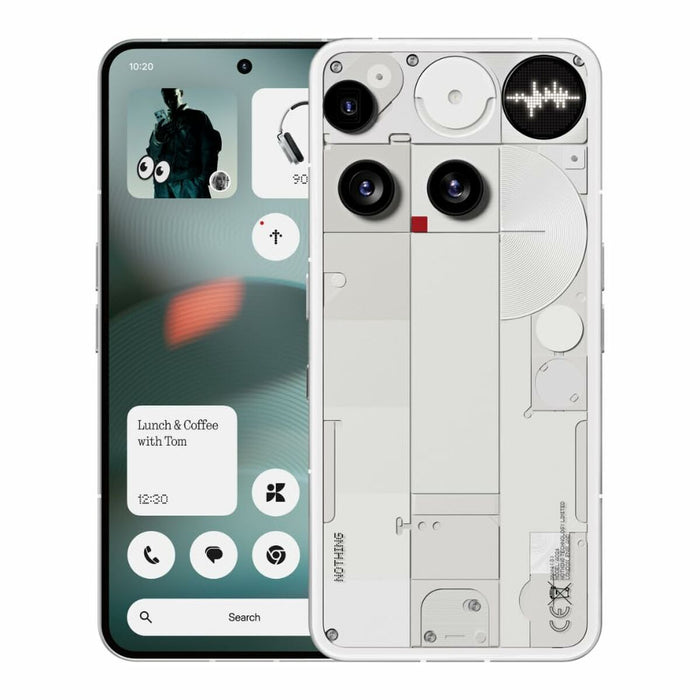 Smartphone Nothing Phone 3 5G 6,67" Octa Core Qualcomm Snapdragon 8s Gen 4 16 GB RAM 512 GB White