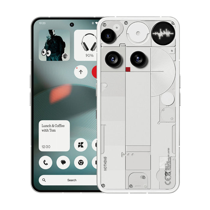 Smartphone Nothing Phone 3 5G 6,67" Octa Core Qualcomm Snapdragon 8s Gen 4 16 GB RAM 512 GB White