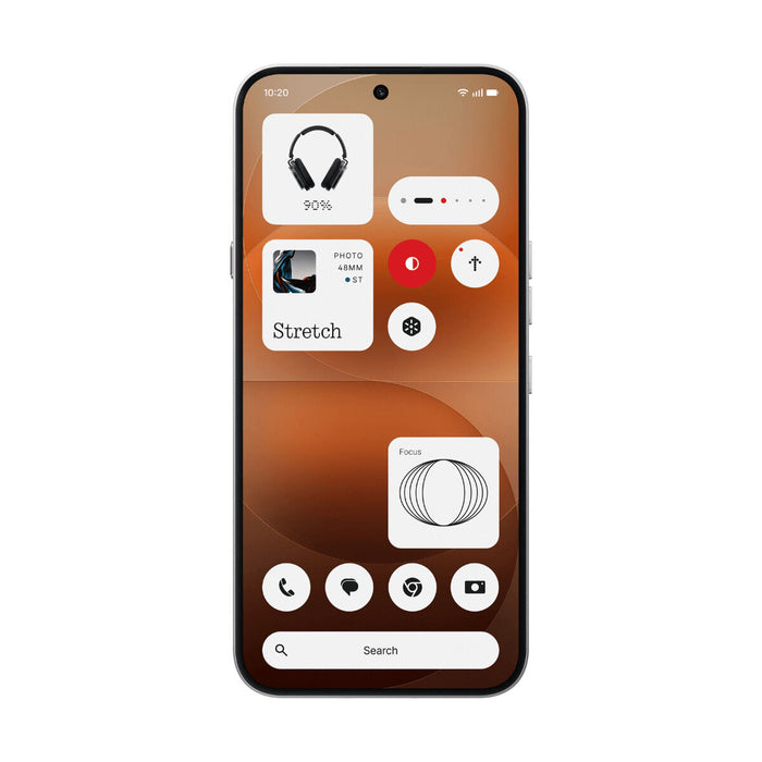 Smartphone Nothing A10400335 6,83" Octa Core Qualcomm Snapdragon 7 Gen 4 8 GB RAM 128 GB Silver