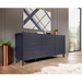 Nova chest of drawers 155x40x72 Garnet Mat - Chests of drawers made of furniture boardKOY-ZPM<<<ChestsKOY<<<ActionPL
