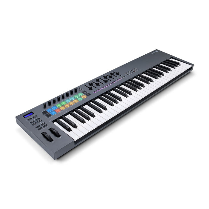 Novation FLKEY 61 MKI - MIDI keyboard dedicated to FL Studio software, 61 keys.