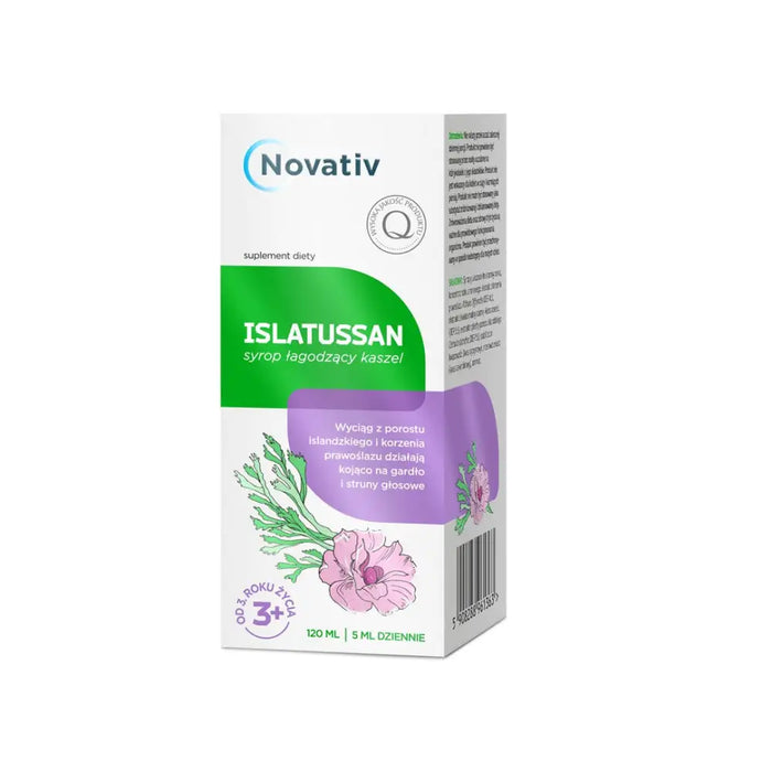 Novativ Islatussan Syrup 120ml - Dietary supplementsOIS-SUP<<<SupplementsOIS<<<ActionPL