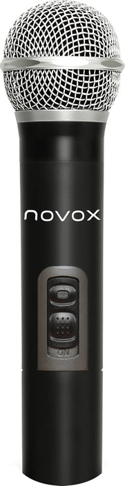 Novox Free H1 - Wireless set with handheld microphone Black