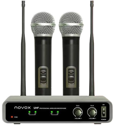 Wireless microphone system Novox - Free H2, black/gray