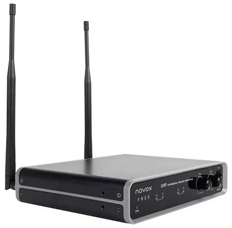 Wireless microphone system Novox - Free H2, black/gray