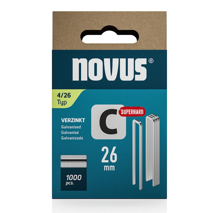CLAMPS C4 6.1X1.1X26MM1000PCS NOVUS