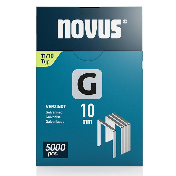 STAPLES G11 10.6X10MM 5000PCS NOVUS