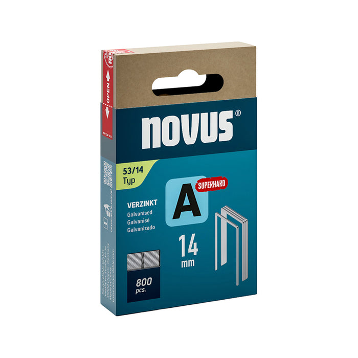 CLAMPS FOR TAKER TYPE A 53 14 MM NOVUS 800 PCS