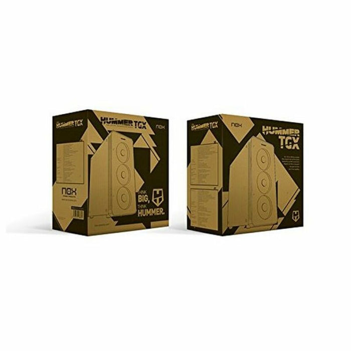 ATX Semi-tower Box Nox-Xtreme NXHUMMERTGX Black