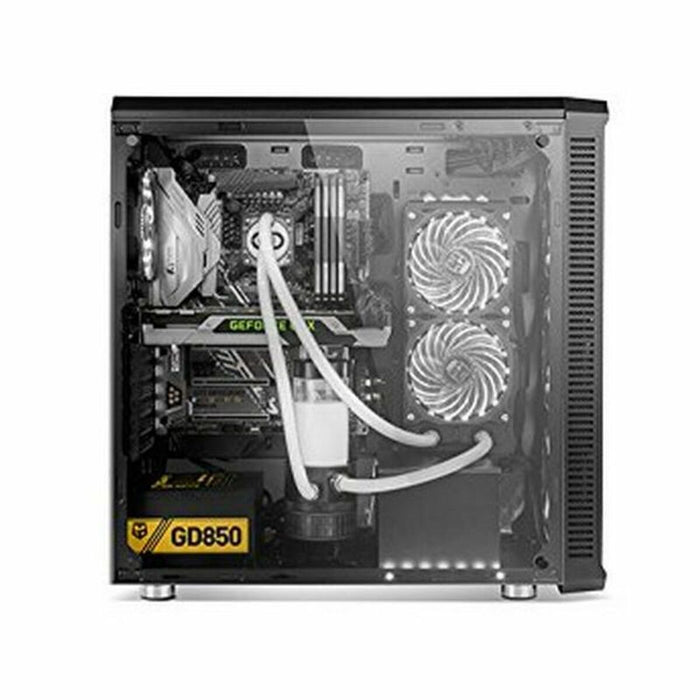 ATX Semi-tower Box Nox-Xtreme NXHUMMERTGX Black