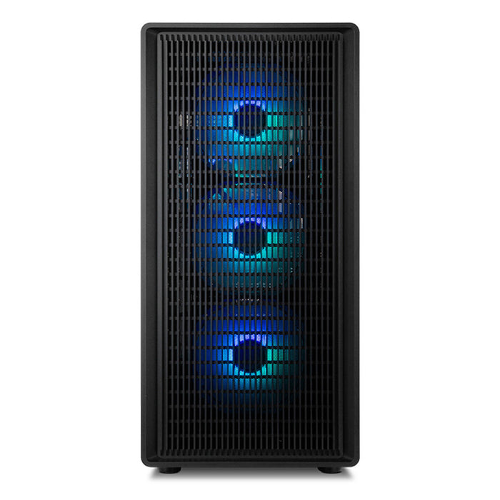 ATX Semi-tower Box Nox-Xtreme NXINFTYIOTABK Black