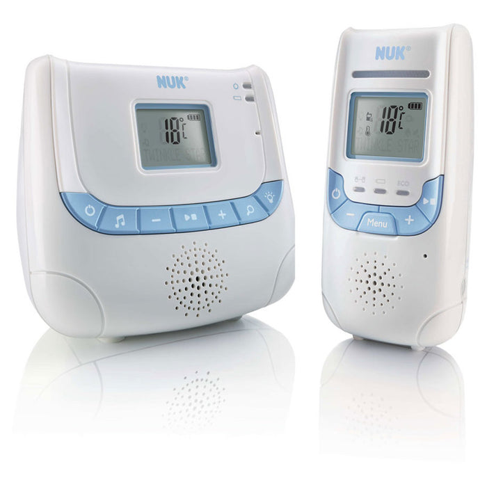 Baby monitor NUK DECT Eco Control + THERMOMETER display, NIGHT LIGHT