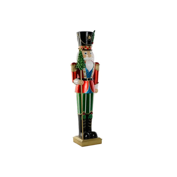 Nutcracker Home ESPRIT Red Green Resin 27 x 17 x 93 cm - Коледни украси<<<Декорация и Осветление<<<Дом Градина<<<BigBuy