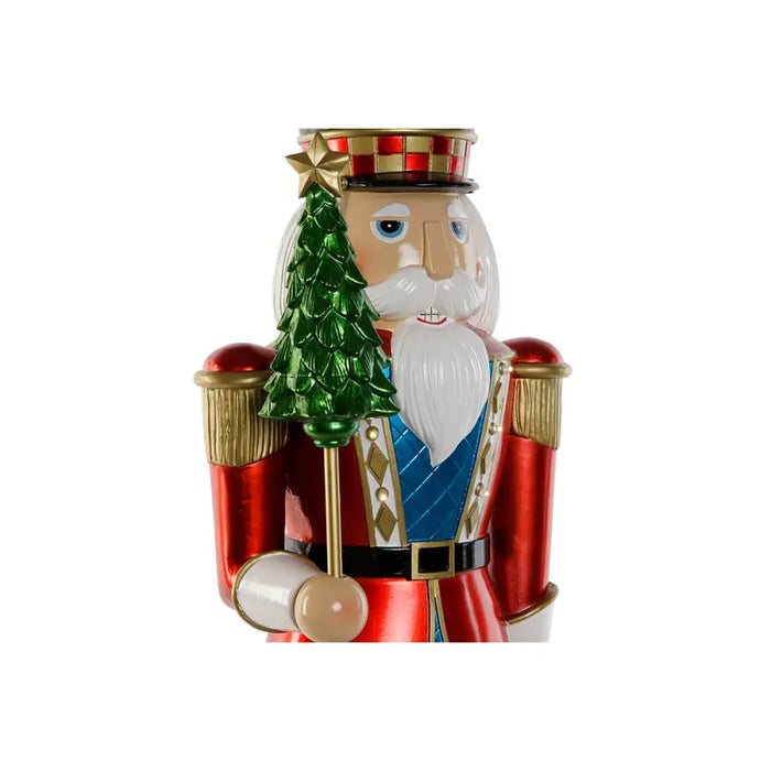 Nutcracker Home ESPRIT Red Green Resin 27 x 17 x 93 cm - Коледни украси<<<Декорация и Осветление<<<Дом Градина<<<BigBuy