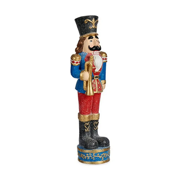 Nutcracker Krist+ Blue Ceramic 15 x 65,5 x 21,5 cm Nutcracker - Декорация и Осветление<<<Дом Градина<<<BigBuy&&&Коледни
