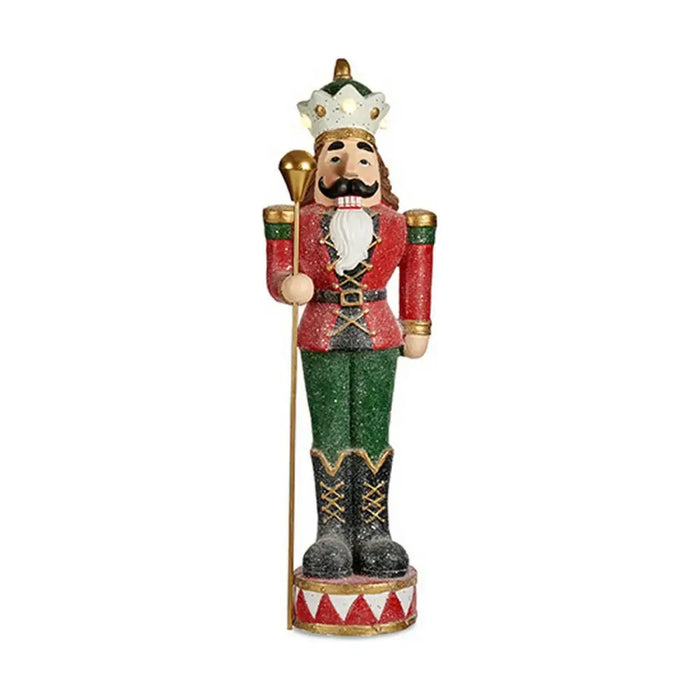 Nutcracker Krist+ Red Polyresin 20 x 86 x 28 cm Nutcracker LED Light - Декорация и Осветление<<<Дом