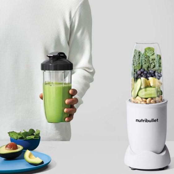 Blender Nutribullet Pro NB907MAW, white matte