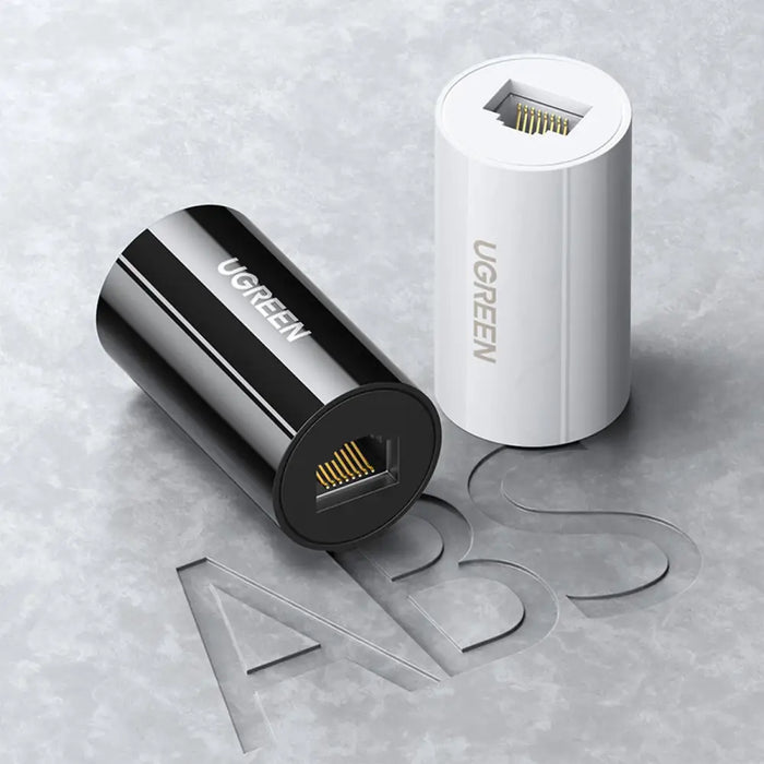 NW116 connector for RJ45 Cat. twisted pair network cables. 5e/6 up to 100m 1Gb/s - white - Network adapters<<<HurtelXML