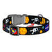 Nylon dog collar with QR code Waudog ’NASA’ size M - Walking and transportation<<<Pets<<<InnproXML