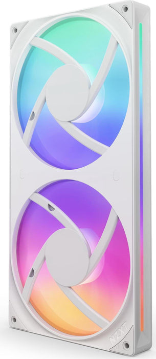 NZXT F280 White RGB Core Fan Kit - Вентилатори<<<Компютърни компоненти<<<ValiAPI